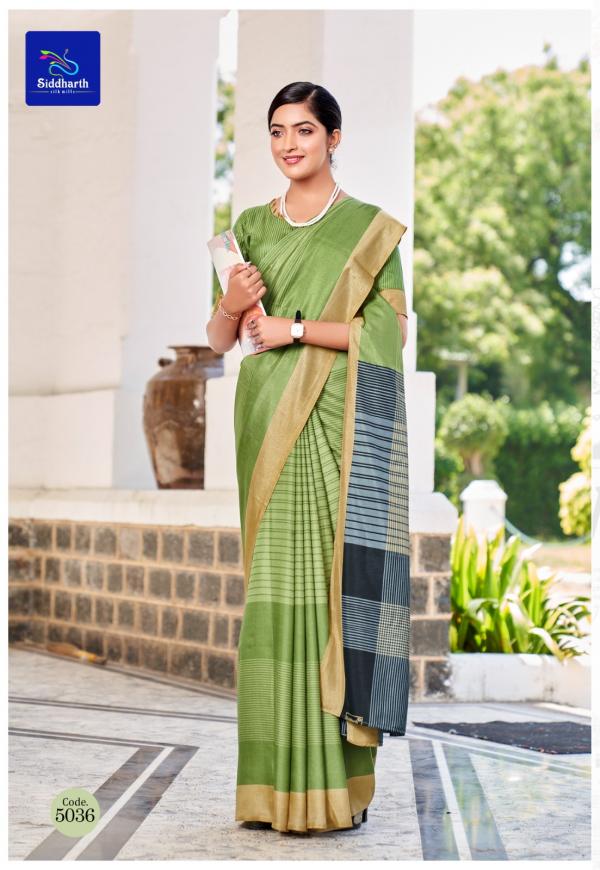 Siddharth Malbari Silk Unique Uniform Saree Collection